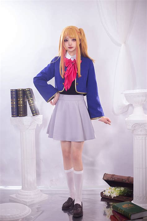 oshi no ko cosplay|OSHI NO KO Anime Aquamarine Hoshino Cosplay。